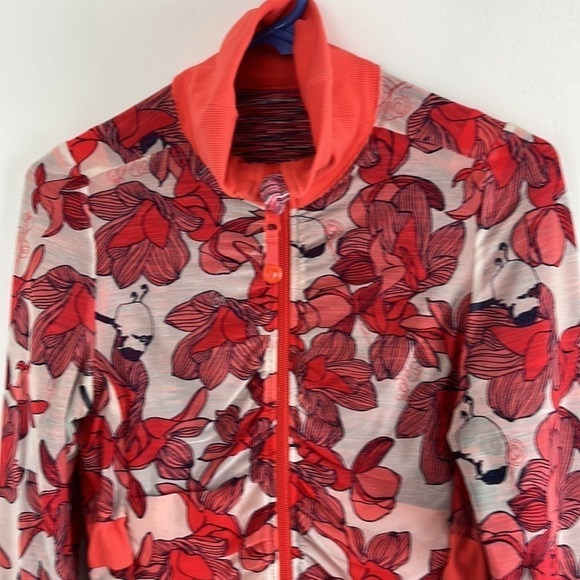 Lululemon Reversible Stripe Floral Raja Jacket - Picture 4 of 10